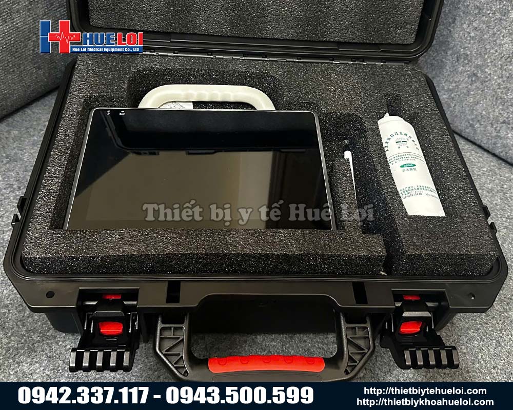 Vali máy siêu âm p10 và phụ kiện